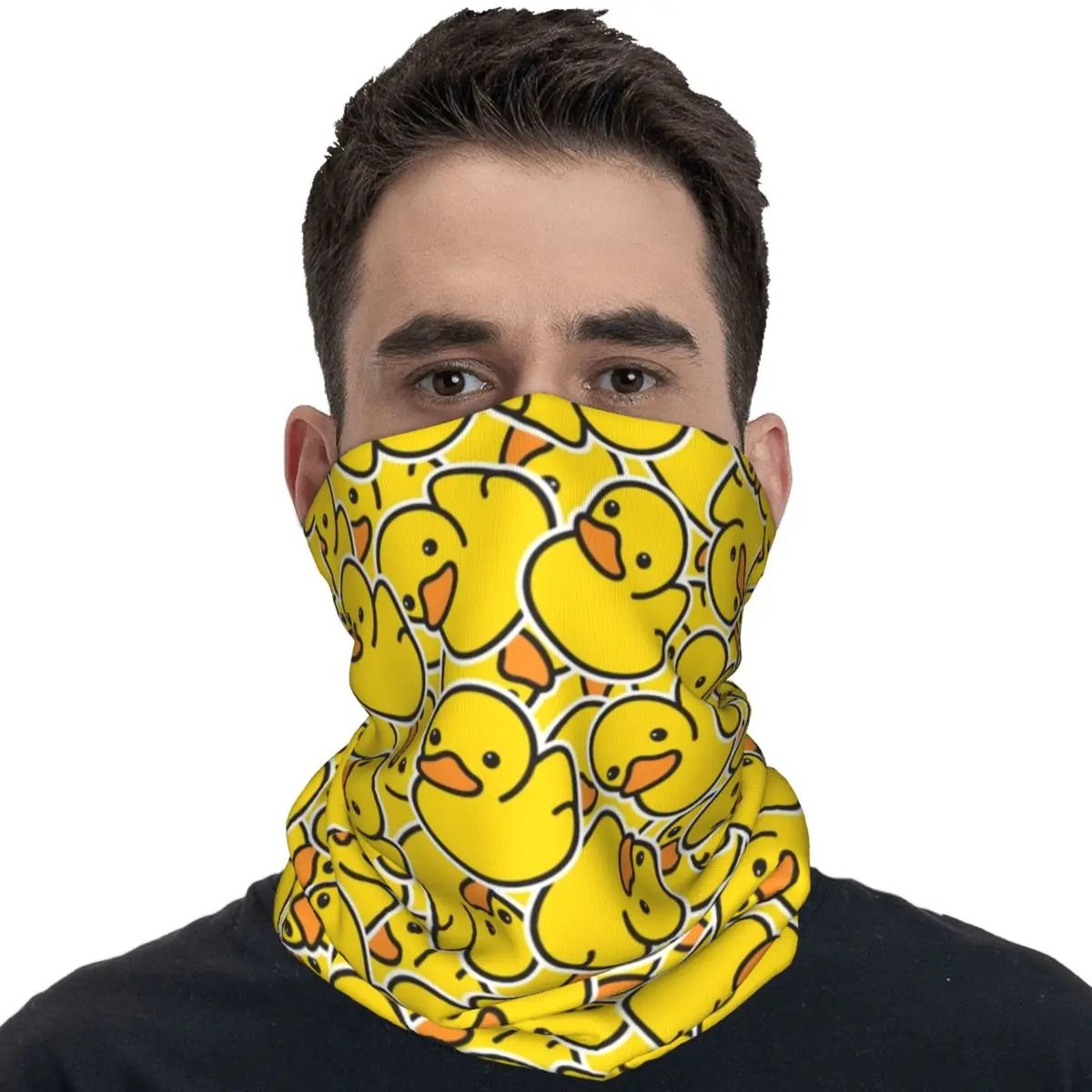 Outdoor Sports Balaclava Yellow Duck Cycling Mask Neck Warmer Face Masks y2k Cool Running Travel Sun Protection Neck Gaiter