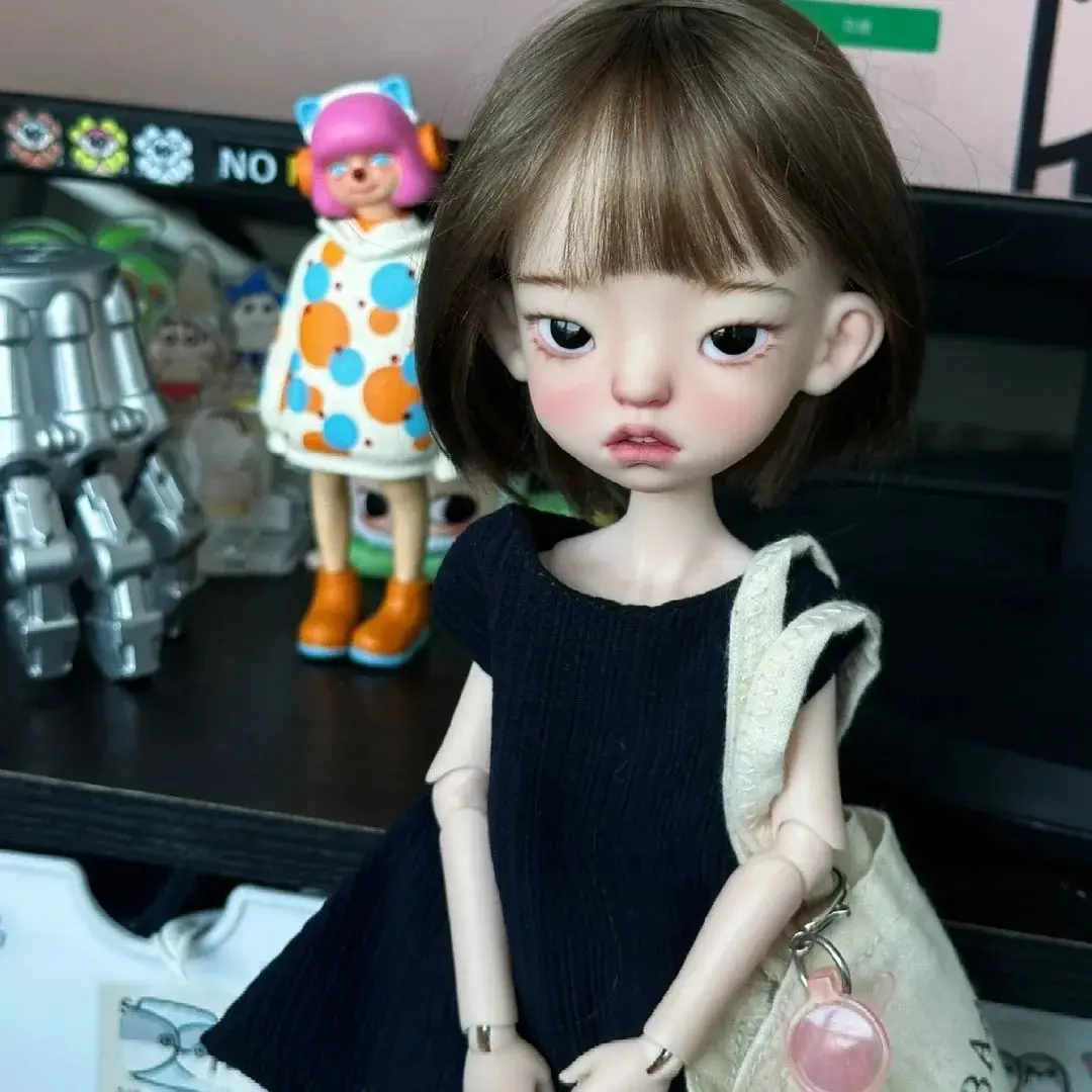 

New sd Bjd doll1/6 26cm height bailu Girl Resin Doll Art Model High Quality Toy Gift DIY spot Makeup