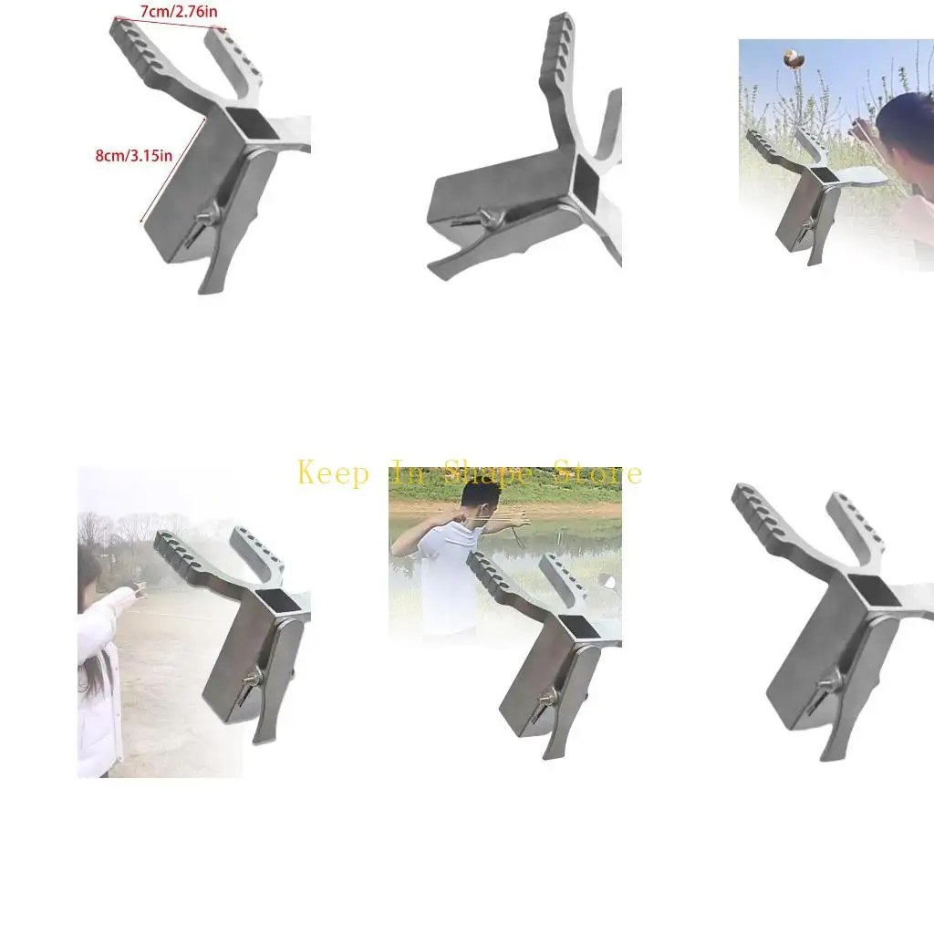 Outdoor Hunting Slingshots Release Device Slingshots Release Device Catapults Triggers Stainless Accessory Replacement