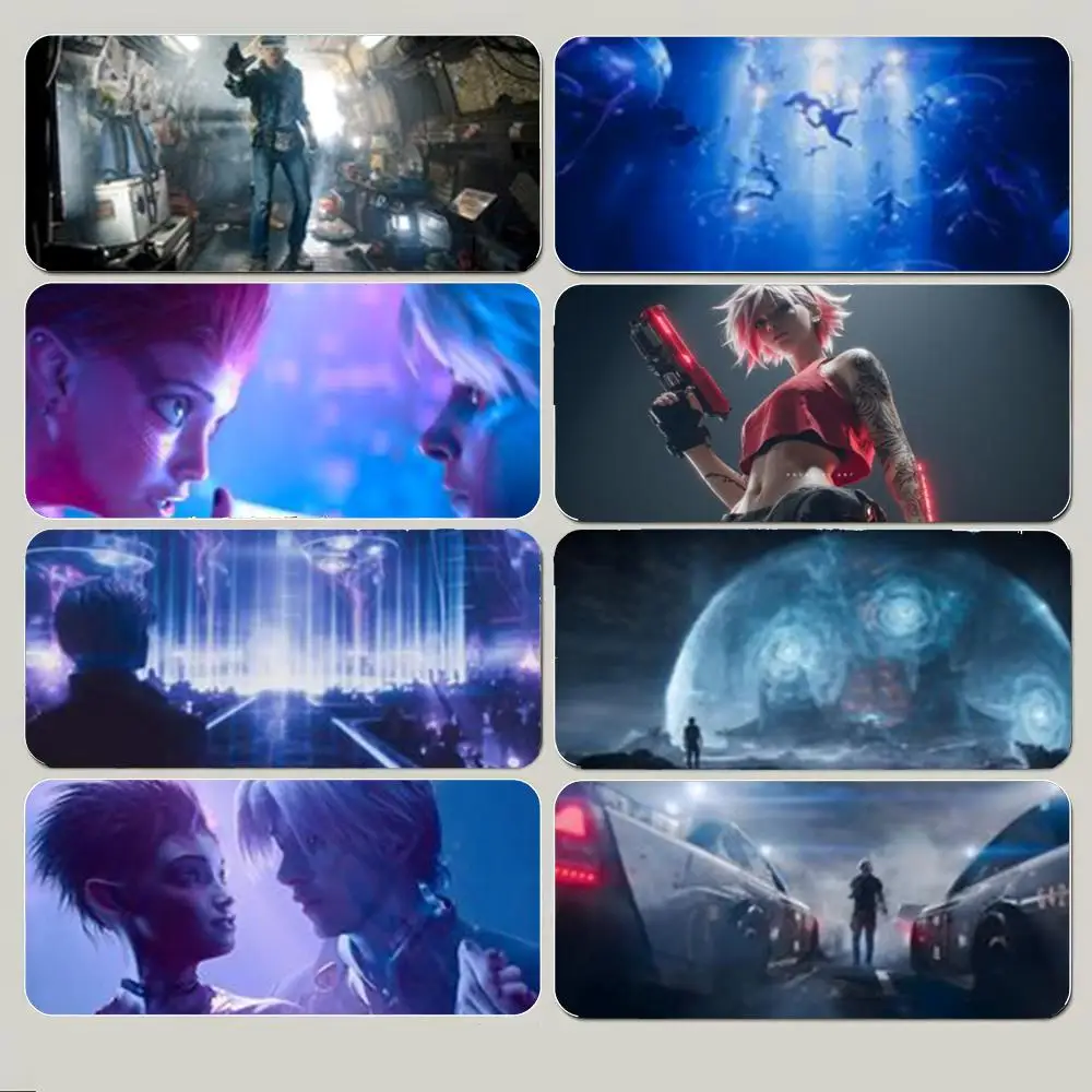 movie nostalgic R-Ready Player One Mouse Pad Large Gaming Mousepad with Thick Stitched Edge Non-Slip Desk Mat