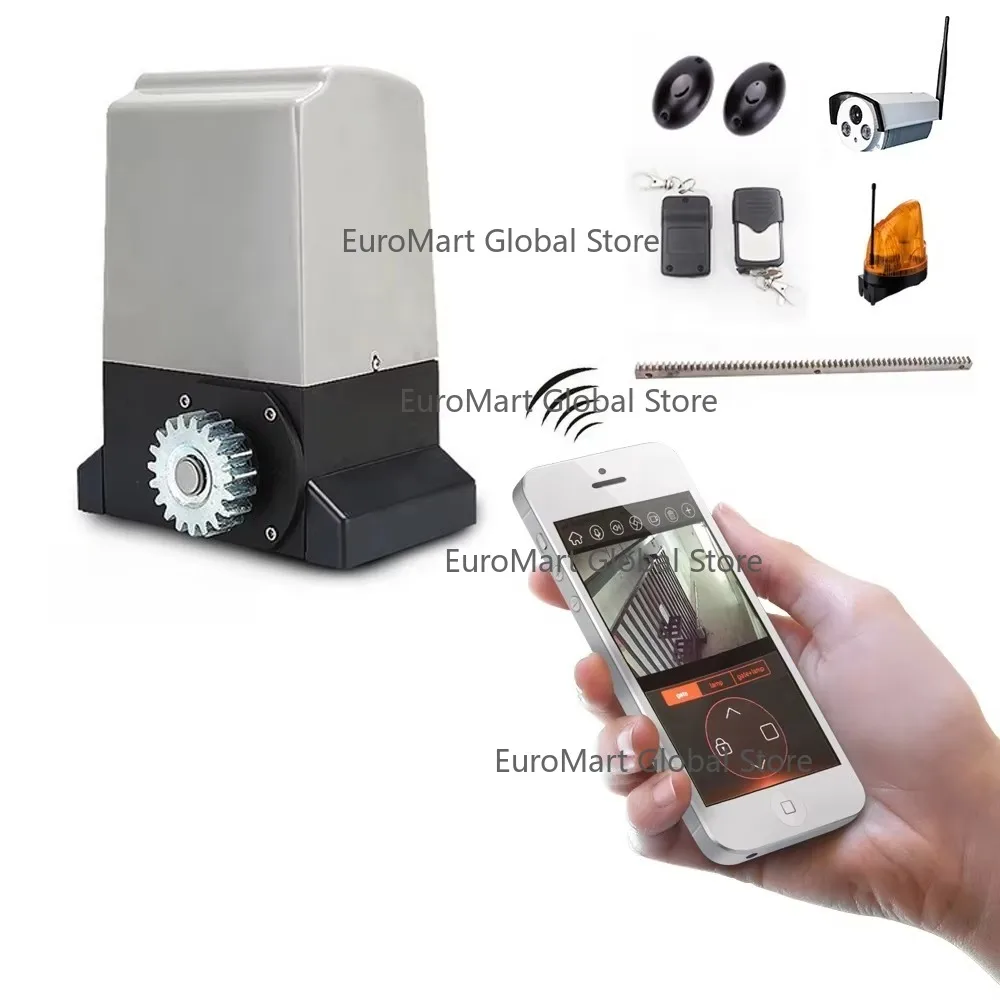 

Sliding Gate Opener Automatic Door Operator Modern Outdoor AC DC Motor Waterproof 800 1000 1500 2000KG