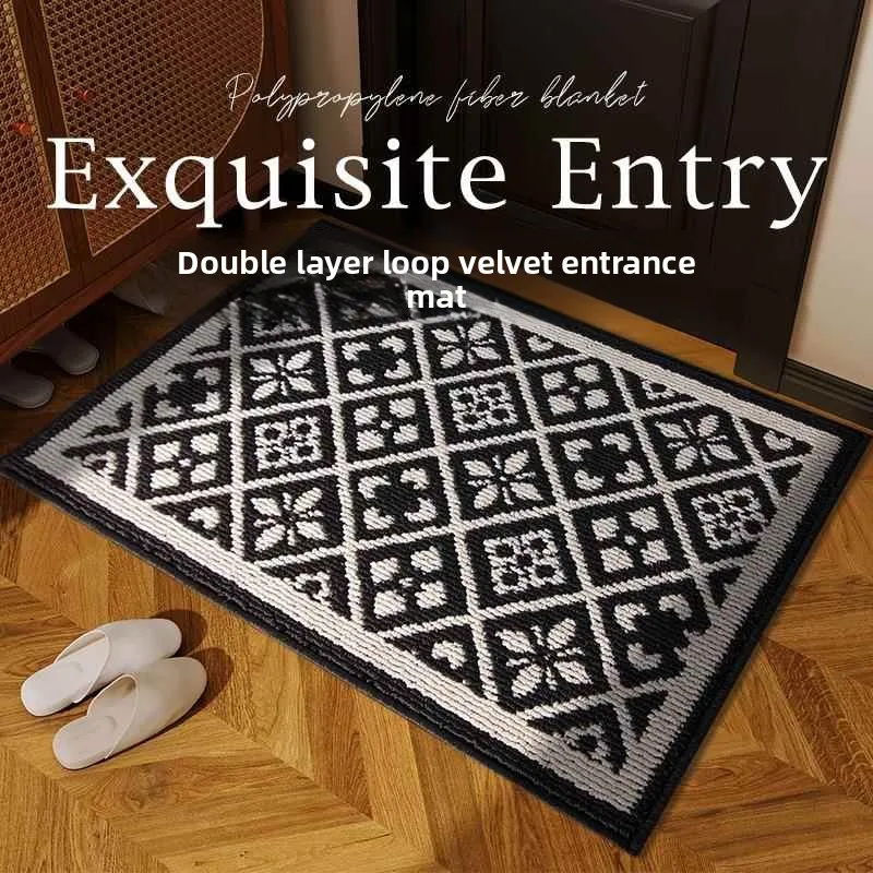 

Придверный коврик в американском стиле для дома и улицы, противоскользящий, легко чистится, можно стирать в машинке