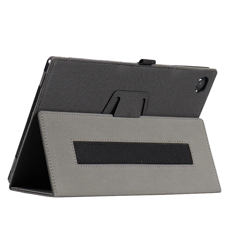 for Blackview Tab 15  Tablet Cases Foldable Stand Luxury PU Leather Cover Magnet Flip Sleeve with Wristband Pen Belt