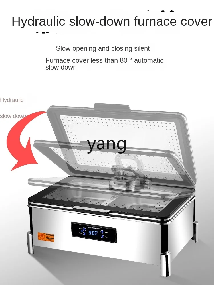 CX Buffet Maintaining Furnace Electric Heating Tableware Fireless Cooker.