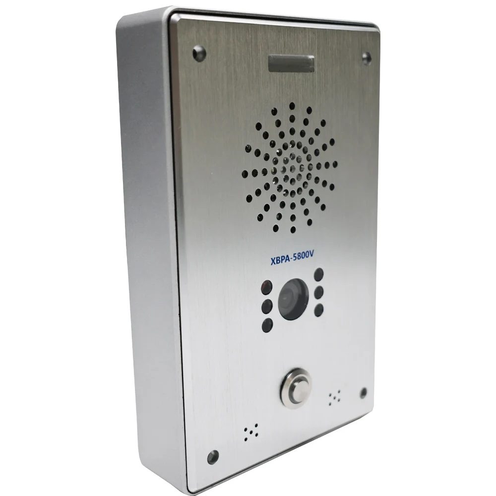 Network Video Audio Intercom System Bank School Tunnel