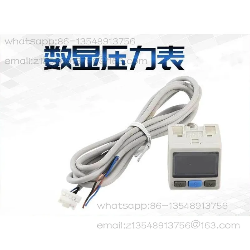 ZSE30AF Pneumatic Digital Display Meter Electronic Pressure Switch Vacuum Negative Pressure Sensor