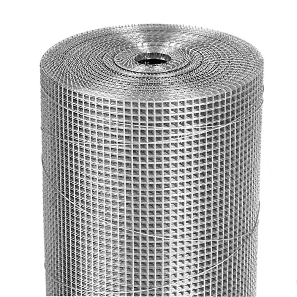 

Galvanized Wire Mesh Hardware Cloth Roll 1/4" 24" x 100' 23 Gauge Chicken Fencing Fence Wire Roll
