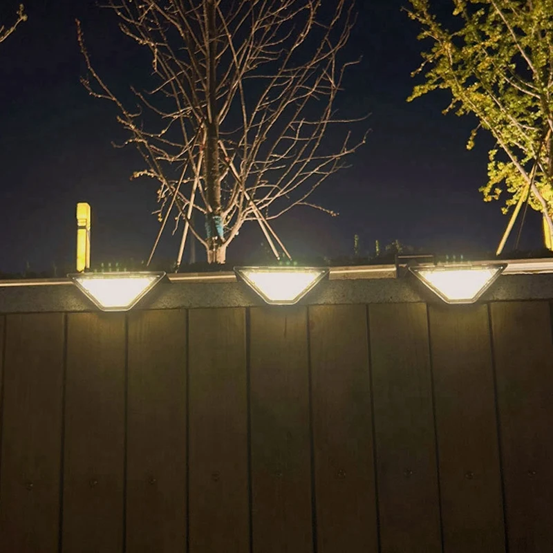 ABBN Solar Light Stair Light Garden Light Led Stair Step Light Walking Light Outdoor Waterproof Step Light Garden