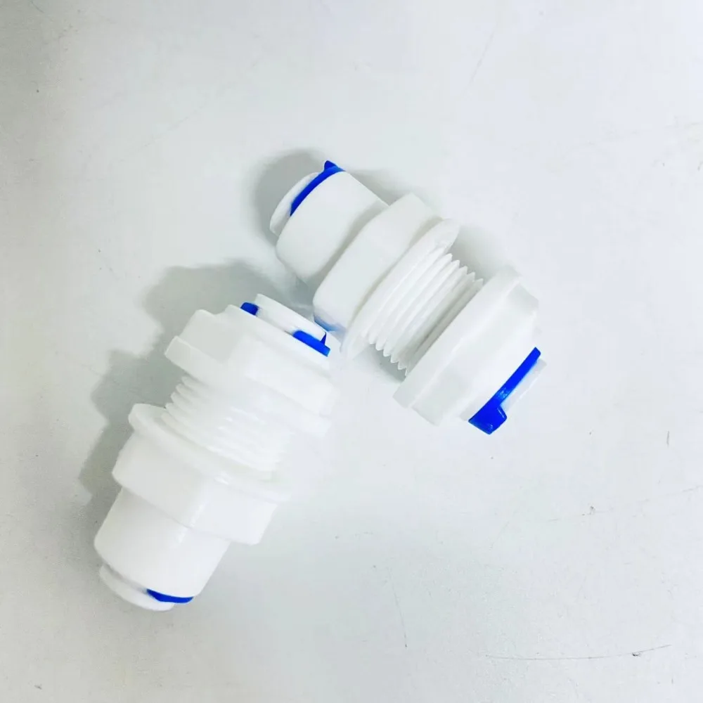 Reverse Osmosis System Straight Bulkhead Equal 1/4
