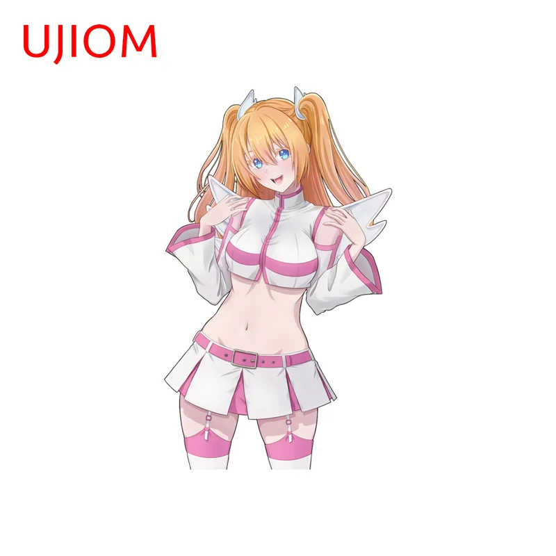 UJIOM Seductive Ririsa Amano Wall Sticker Enchanting Sunscreen Windows Cupboard Decal Interesting Wallpaper Home Decoration