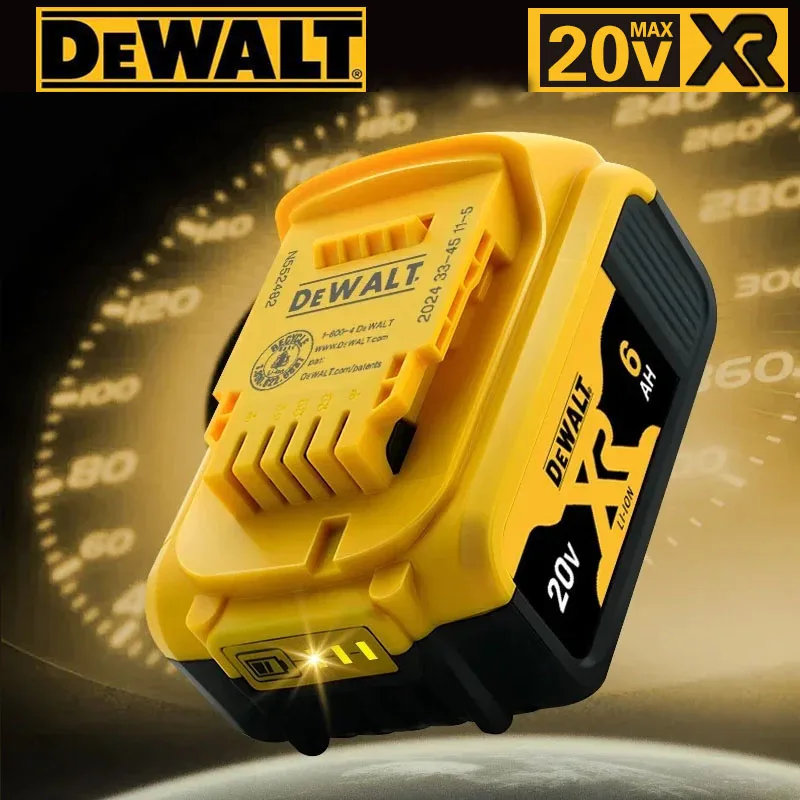 

DCF512 DeWalt Battery 20V 6000MAh 18650 Lithium Battery power Tools DCB184 DCB200 rechargeable electric tool set 20v 6000mah