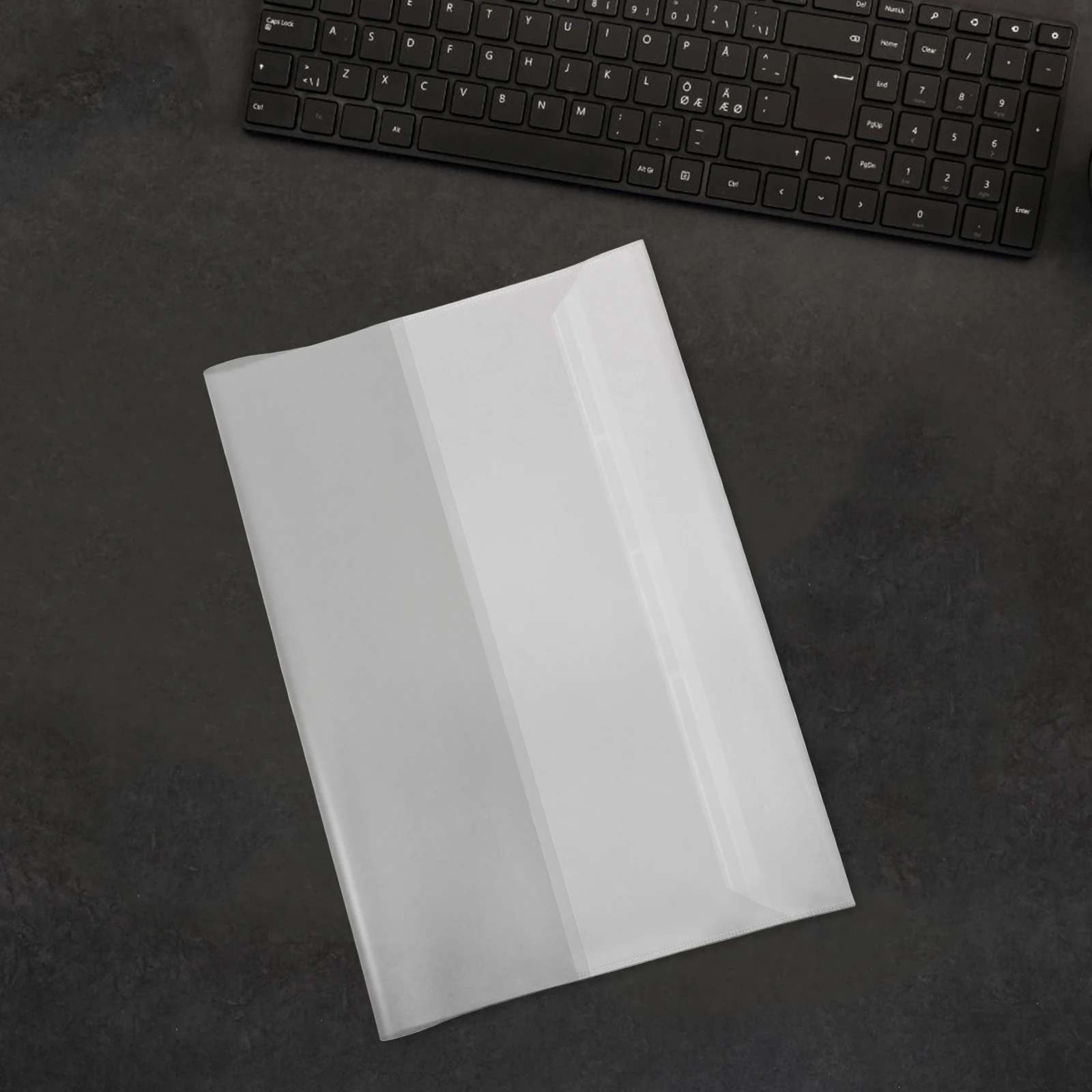 

5pcs Waterproof Book Film Clear Plastic Cover for School Books Notebook PP Material Protective Transparent Student