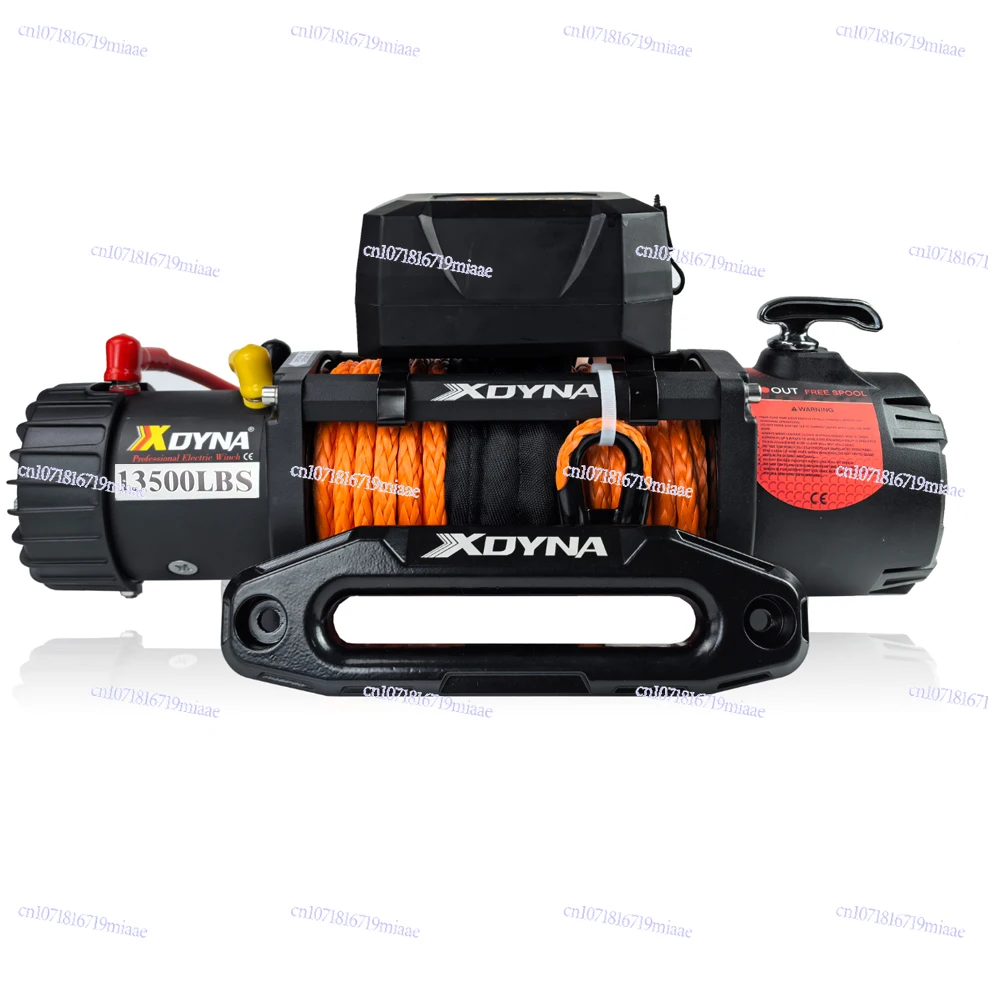 

12V 13500LBS IP67 Waterproof Electric Winch for 4x4 SUV Winch Recovery Wired Wireless Control Synthetic Performance Parts