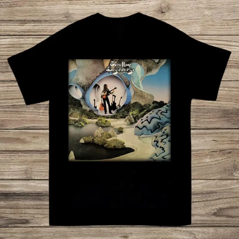 Beginnings Steve Howe Yes Band Cotton Black All Size T Shirt