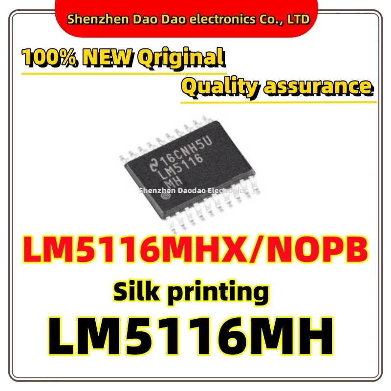 

LM5116MHX/NOPB LM5116MH LM5116 Switch controller chip TSSOP-20 New original