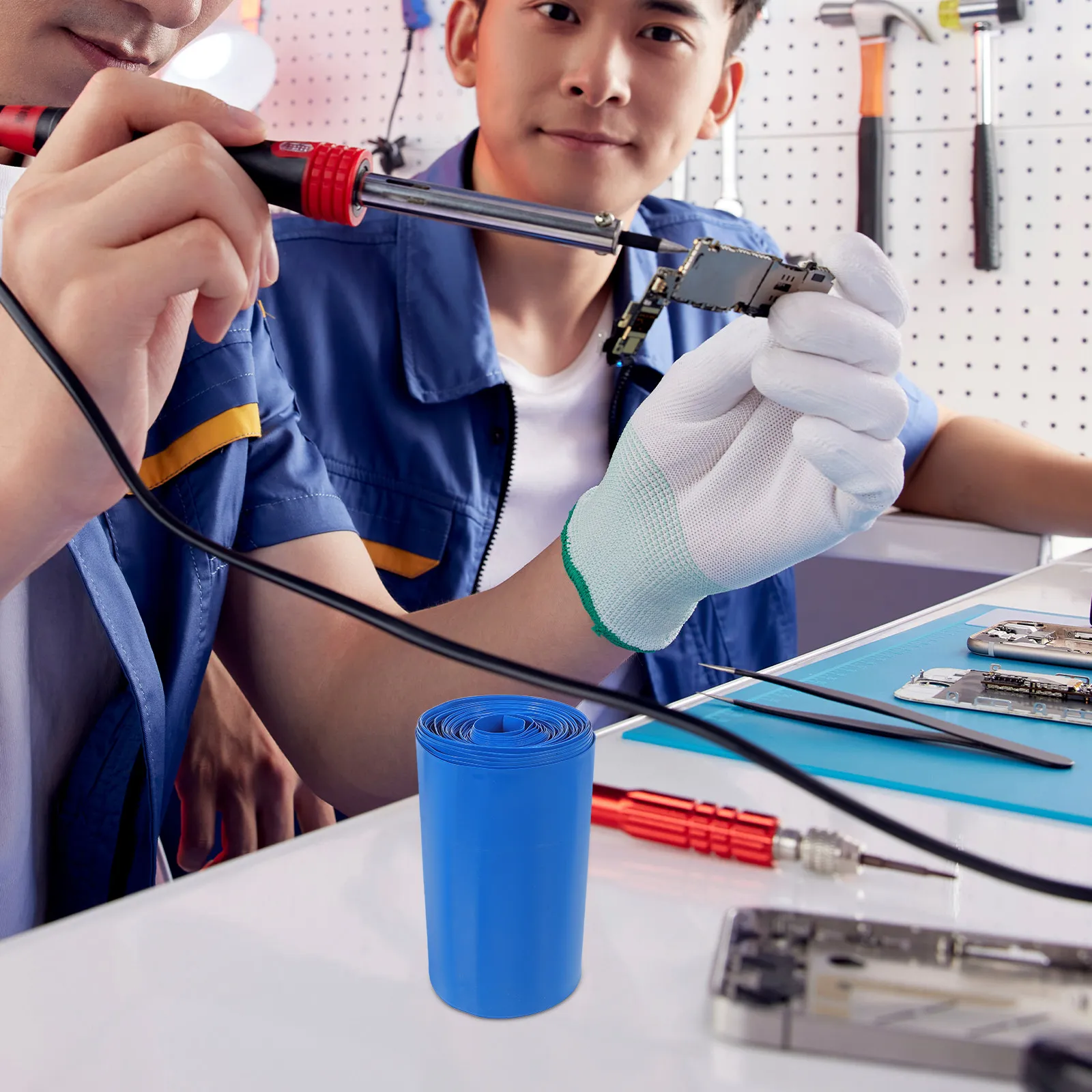 1 Roll Blue Heat Shrink Tubing - Heat Shrink Tubing 评论和价格