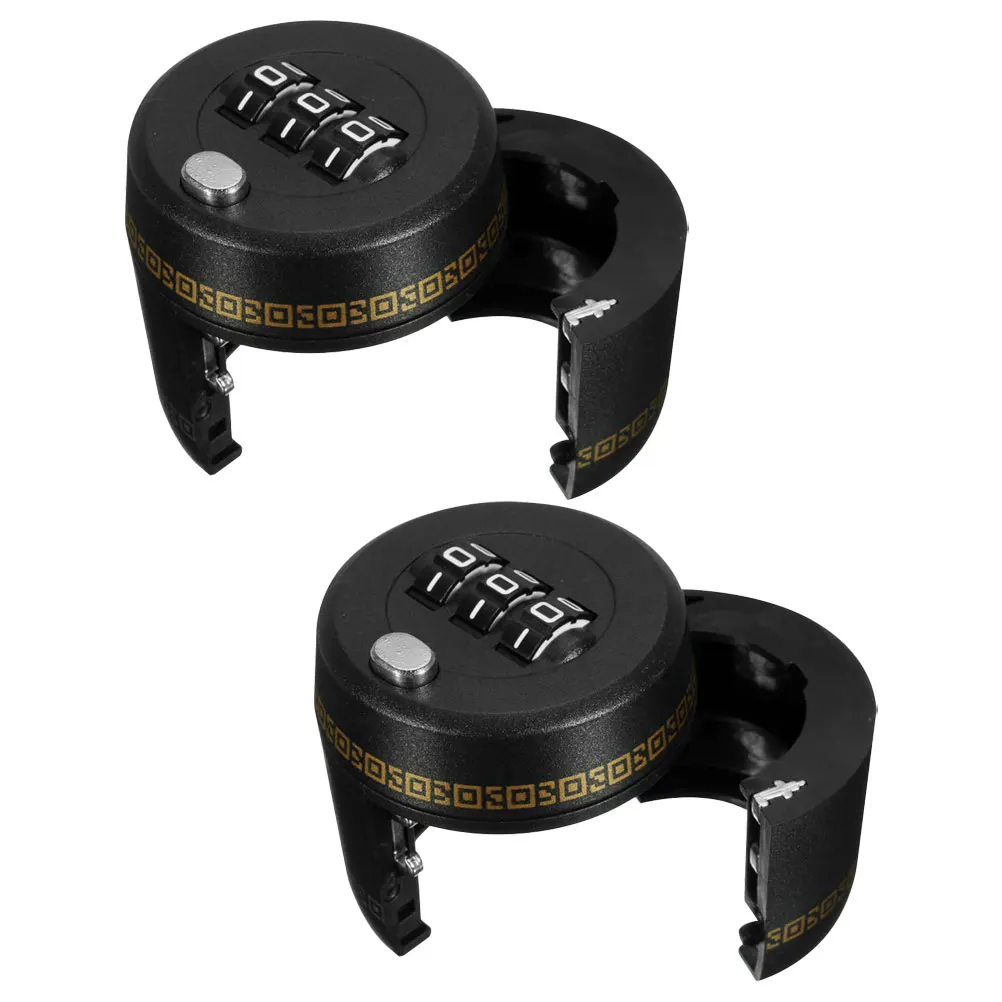 

2pcs Password 3 Digit Combination Cap For Whiskey Top Stopper Wine Saver Cork Lock Digital Code Security Bottle Cap Combination