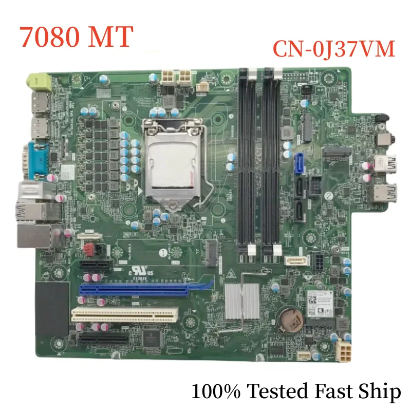 

CN-0J37VM для материнской платы DELL Optiplex 7080 MT 0J37VM J37VM 0C52RJ C52RJ LGA1200 DDR4 материнская плата 100% протестирована Быстрая доставка