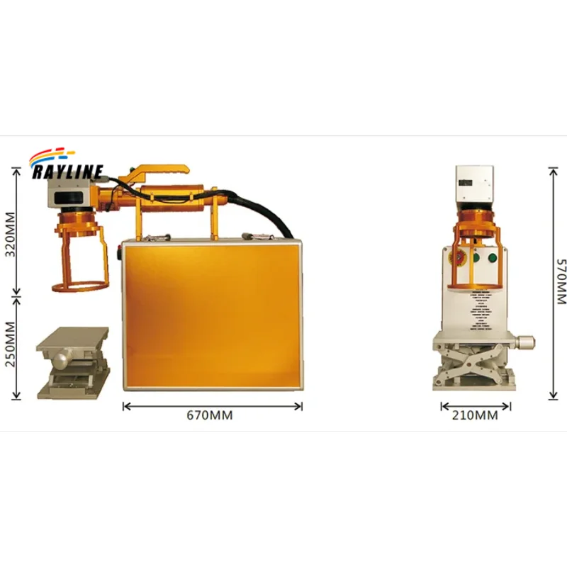 50-W-Faser-Handlaser-Reinigungsmaschine zur Entfernung von Farbe und Rost UV-Faserlaser-Graveur-Markierung maschine 20W/30W/50W.