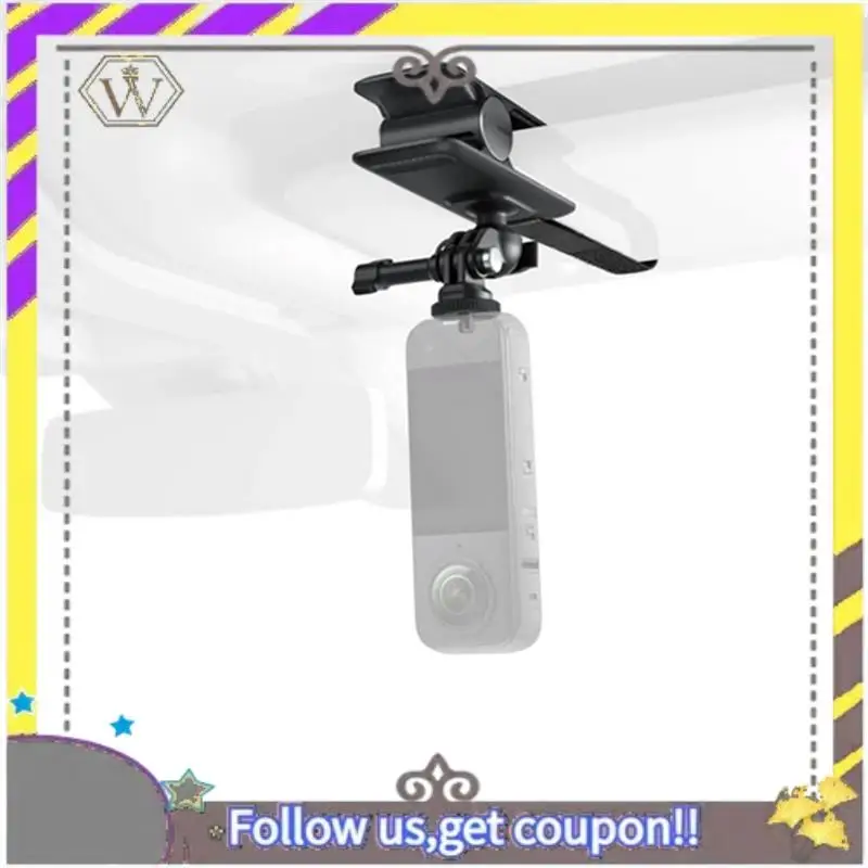 

New Action Camera Swivel Clamp For Insta 360 X5 X4 X3 RS Ace Pro 2 GO 3S Camera Accessories Universal Clamp