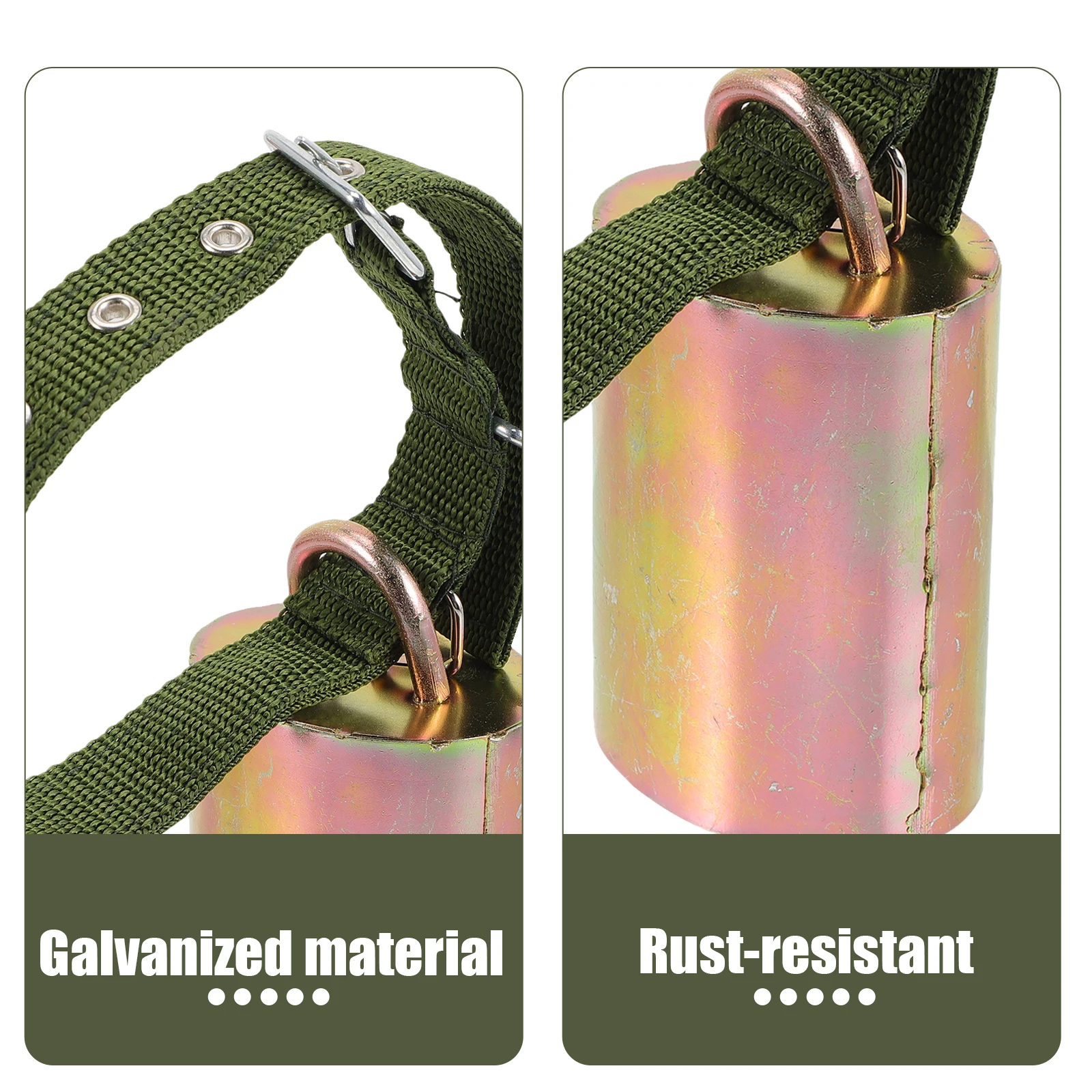 

1 set 1 Set Metal Cow For Cattle Sheep Pet Pasture Anti-Lost Device Vintage Craft Diy Decorative Metal Bells Bells Pcs