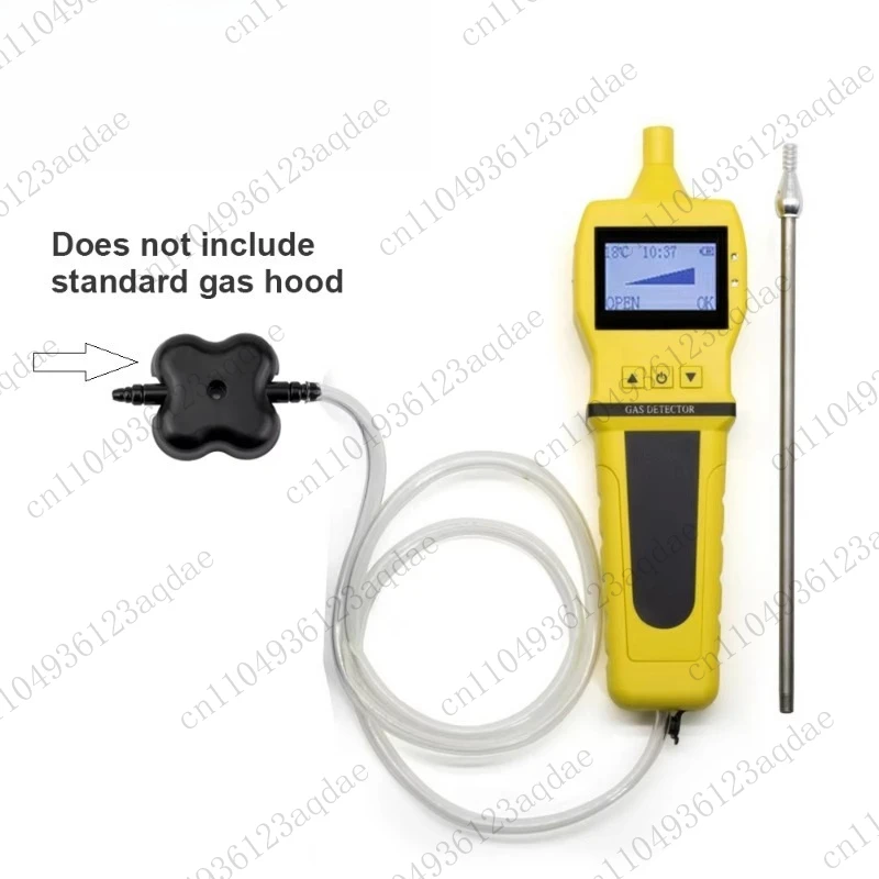 Gas Analyzer Industrial Portable Digital Rechargeable Smart External Pump Sampler Supports All Gases