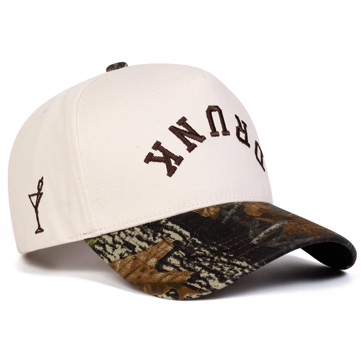 Unisex DRUNK Baseballkappen mit Buchstabenstickerei, Frühling und Herbst, für den Außenbereich, verstellbare Freizeithüte, Sonnenschutzhut, Sportkappe – Detail 5