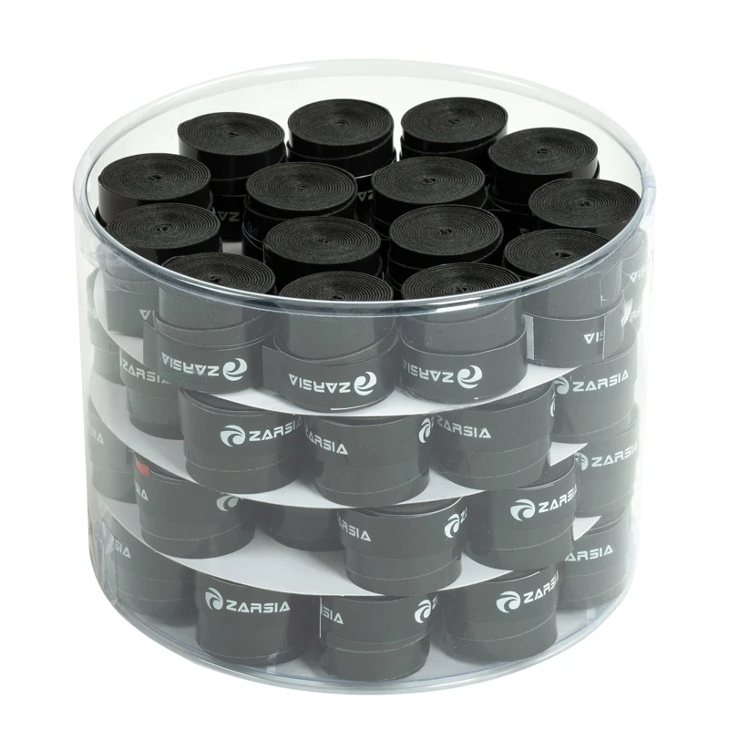 60PCS ZARSIA Overgrip Bucket Pack Anti Slip Sweat Absorbing Grip Tape For Tennis Padel Pickleball Paddle Racket Handle Overgrips