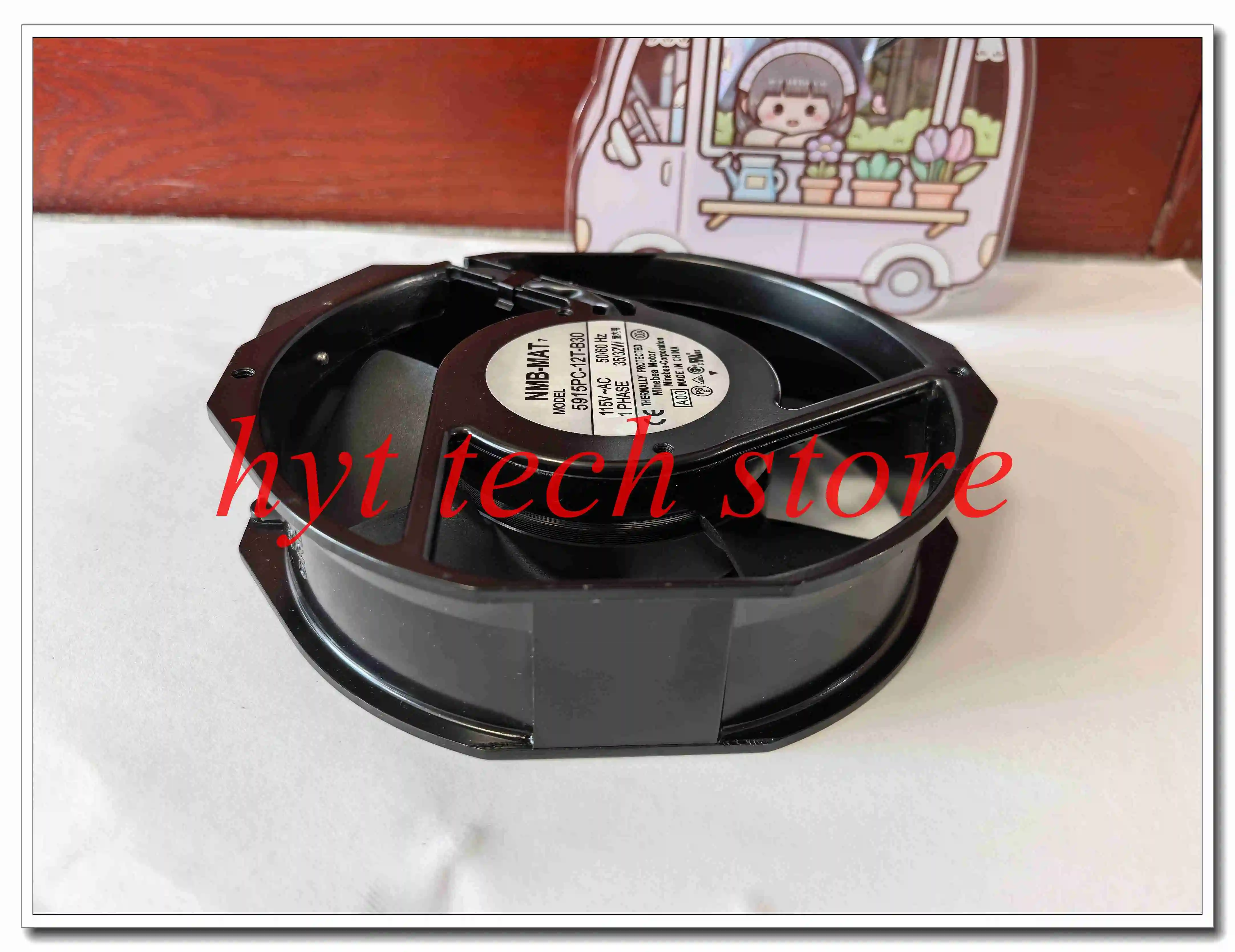 5915PC-12T-B30-A00 5915PC-12T-B30 230V 0.3A 기존 원심 팬. 선적 전에 100% 테스트됨