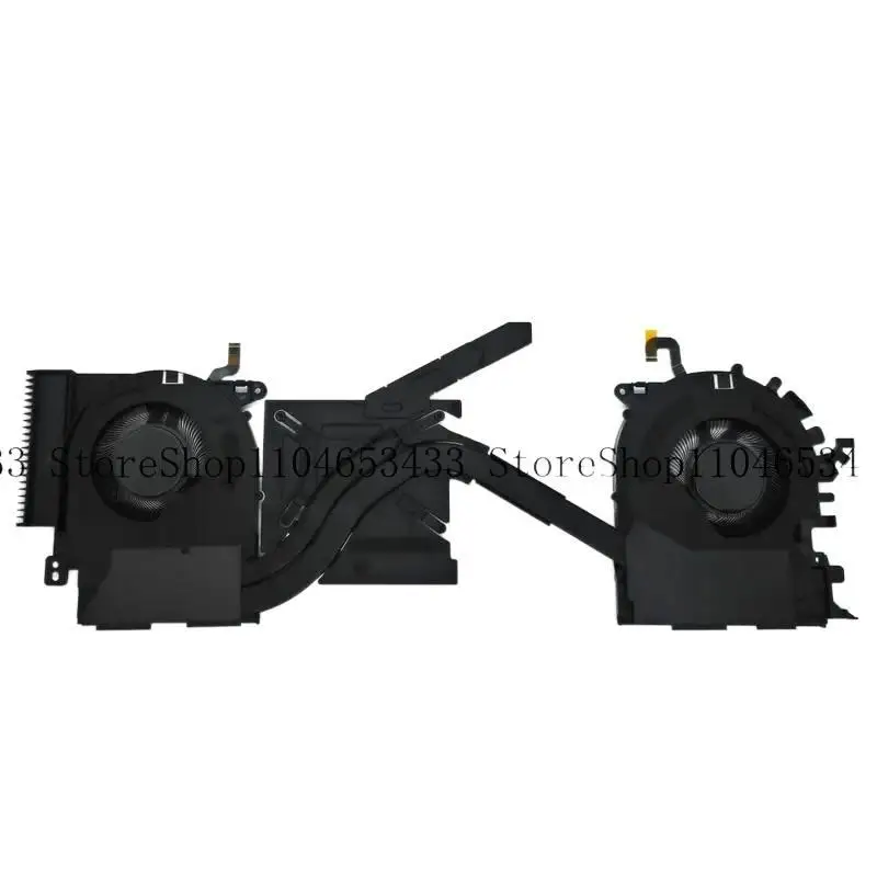 

New Laptop CPU+GPU Fan with radiator for ZBOOK 15 studio G8 M74253-001 EG50060S1-1C070-S9A EG50060S1-1C060-S9A DC5V FAN (*:*)