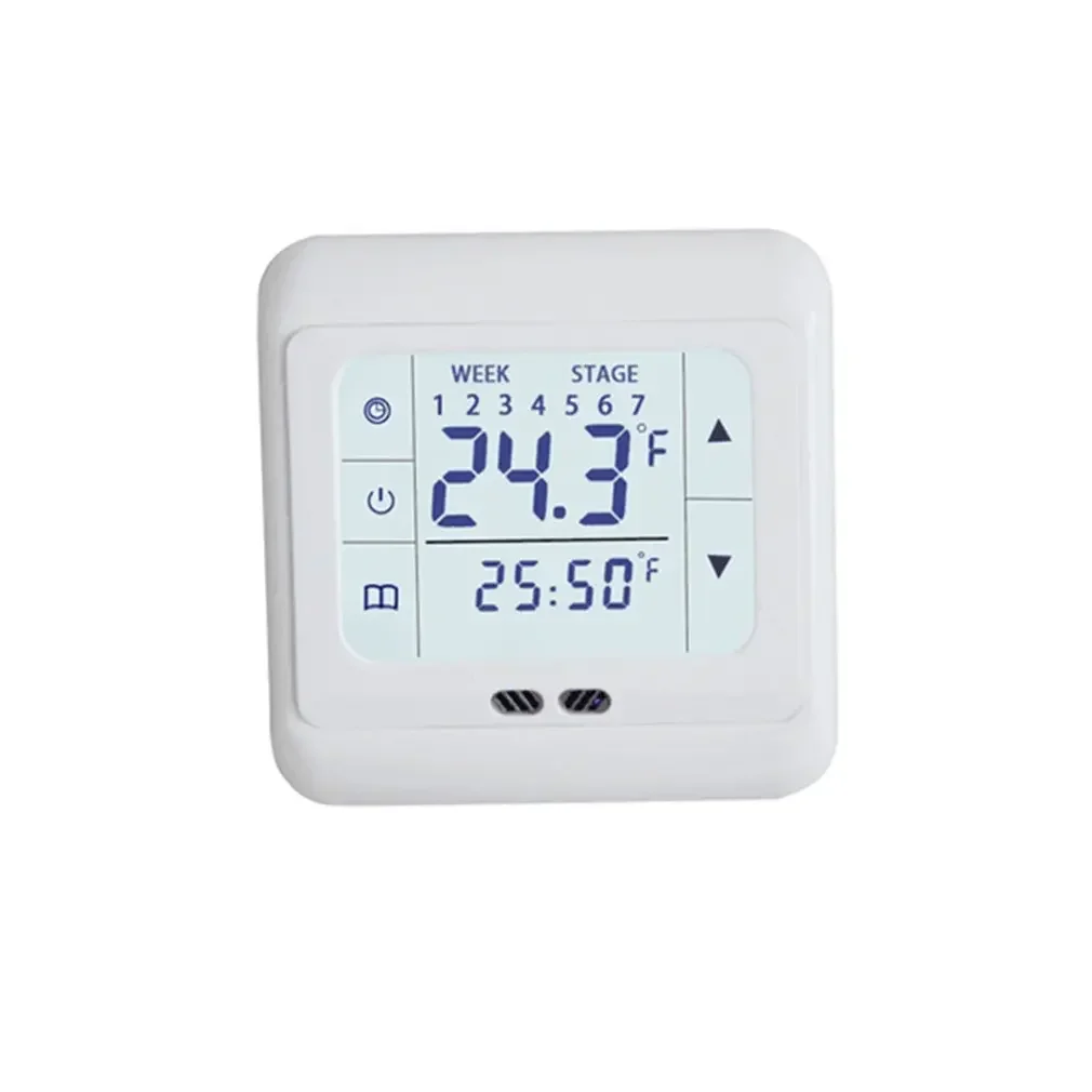 Thermoregulator Touch Screen Heating Thermostat for Warm Floor Electric Heating System Temperature Controller With Kid Lock