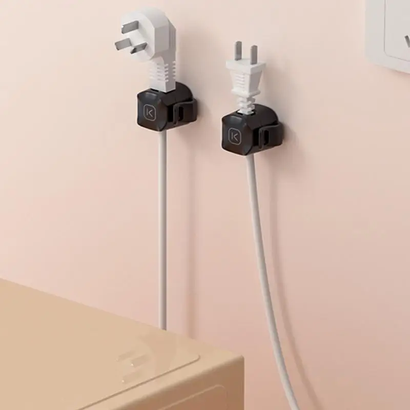 Adhesive Cable Clips efficient workflow Cable Organizer Clips Wire Winder Holder Earphone Mouse Cord Clip USB Cable Wire Manager