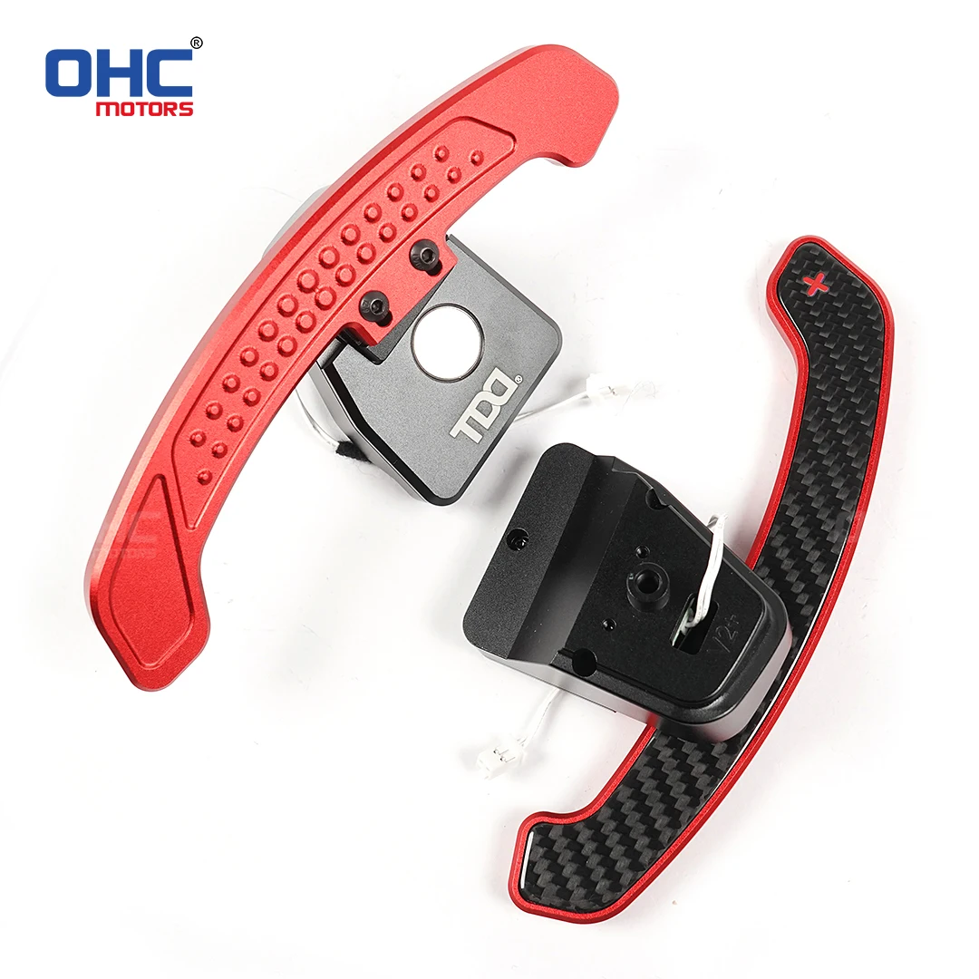OHC Carbon Fiber Magnetic Paddle Shifters For Volkswagen VW Golf 8 MK8 GTI R R line 2021 2022 2023 2024 2025