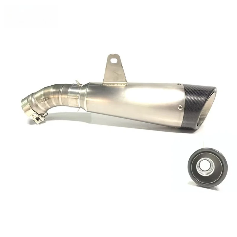 Motorcycle Exhaust  Modify Stock Size Muffler for  R NineT 2021 2023 2024