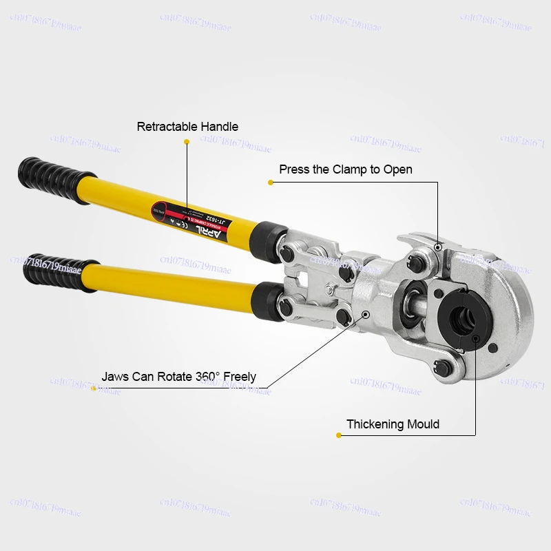 Joint Hydraulic Pliers Mechanical Pliers Diamond Mine Matching Special Hydraulic Pliers Manual