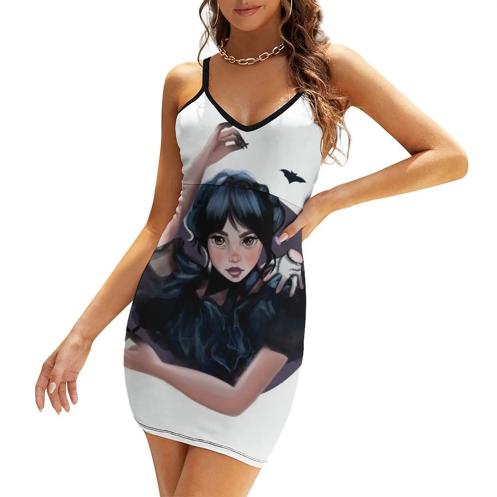 

Wednesday Sling Dress summer women's dress 2025 summer womens women's evening summer women