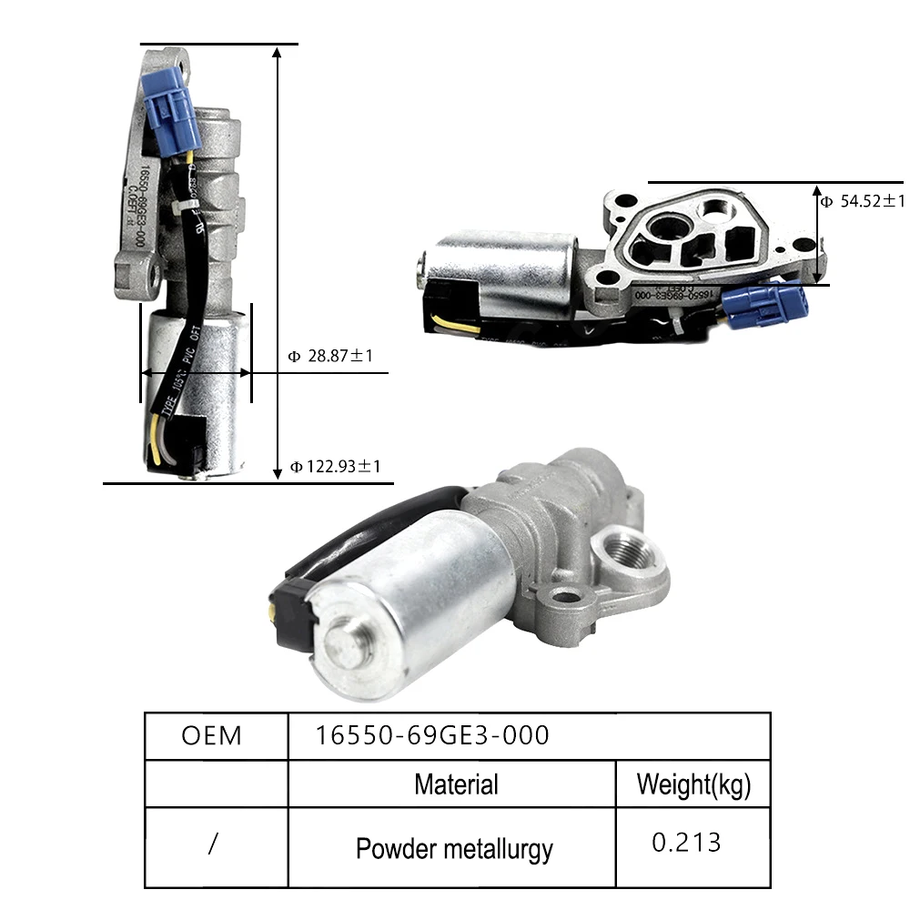 

16550-69GE3-000 VVT Oil Control Solenoid Valve For Suzuki Swift 1.5L SX4 Y