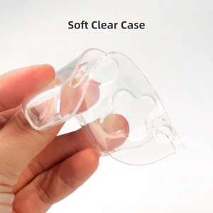 تاريخ الضفدع التبديل OLED تخزين حمل حقيبة واقي الشاشة لمفتاح OLED وحدة تحكم ناعمة TPU درع شفاف لمفتاح OLED أفضل 8 مبيعات Nintendo Switch Housing - رقم 5