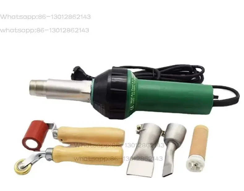 1600W Plastic Hot Air Welding Gun with Accessories for Welder machine