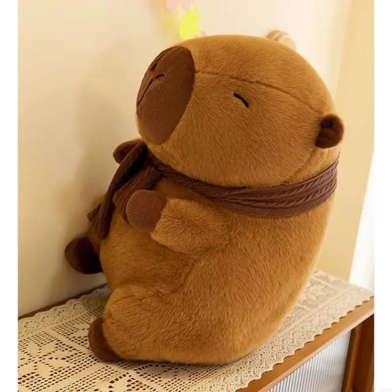 N84E adorkable Toy capybara búp bê đồ chơi ôm búp bê cotton đầy cô đơn đồ chơi thoải mái cho cô gái trẻ mới biết đi