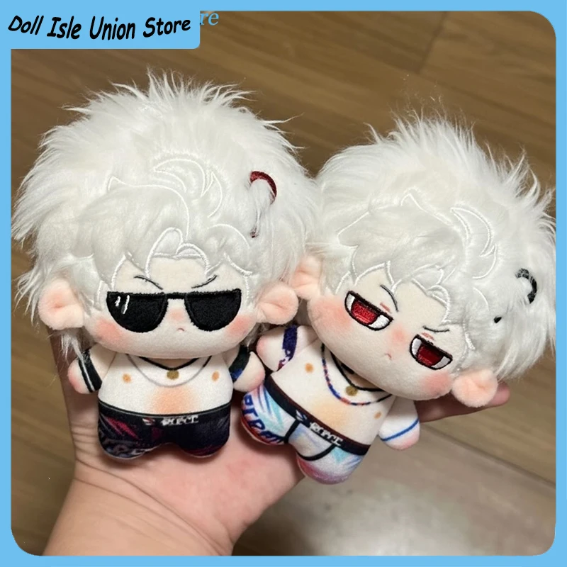 

Аниме Hylus Doujin Love and Deepspace 10 см хлопковая кукла плюшевая набивка с принтом Nunu тело плюшевая подвеска игрушка фигурка для косплея