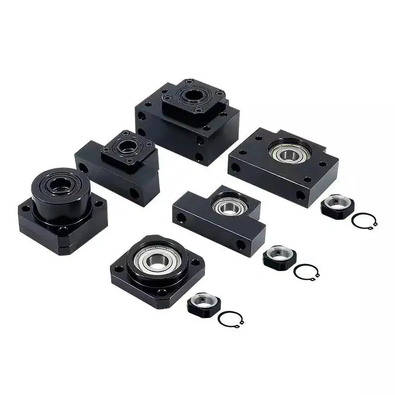 MHCNC Ball Screw Support Seat BKBF12 BKBF15 BKBF20 EKEF8 FKFF Series Bearing Block CNC Engraving Machine Accessory