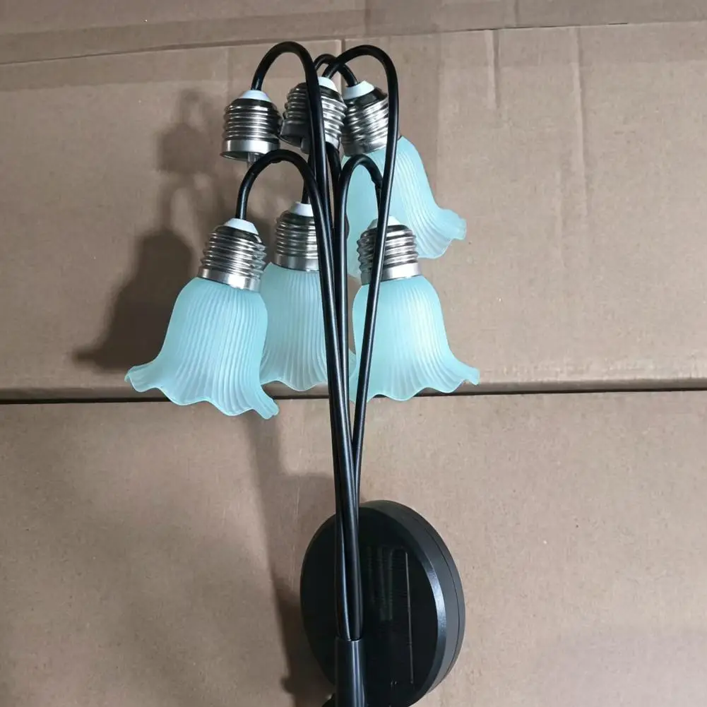 Waterproof Decorative Flower Lamps Automatic Dusk to Dawn Lights Solar Garden Stake Lights Led Landscape Lamps Waterproof