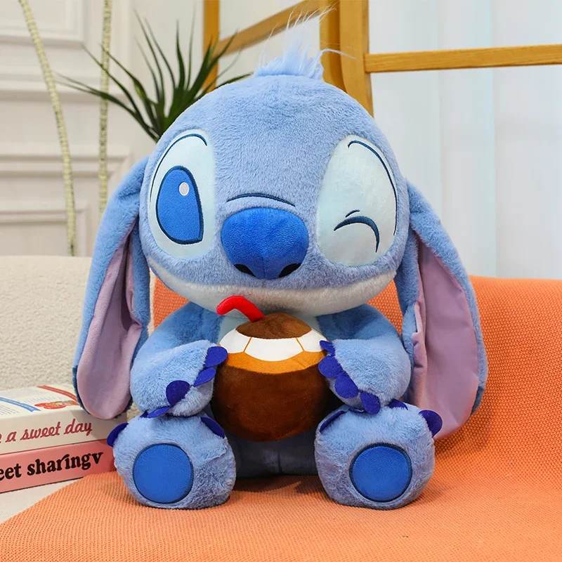 

New Disney Kawaii Lilo&Stitch Cute Cartoon Dolls Toys Anime Soft Stuffed Dolls Pillow Appease Toys Birthday Gift for Boys Girls