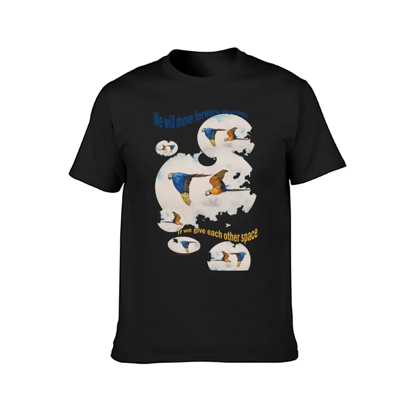 Parrots T-Shirt vintage t shirts anime designer t shirt men