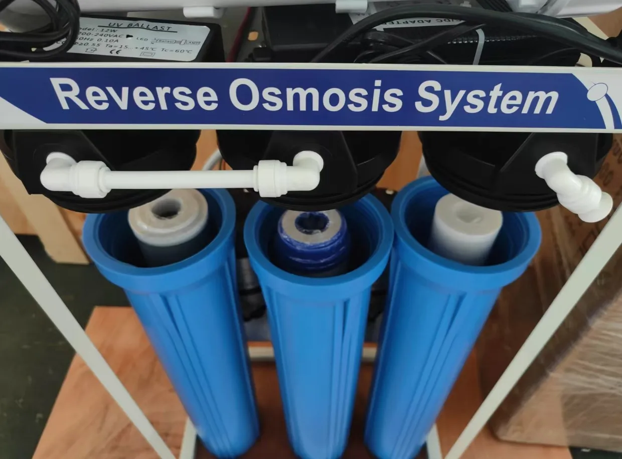 5-Stage Reverse Osmosis Water Filter System 600 GPD, High Efficiency for Home Use