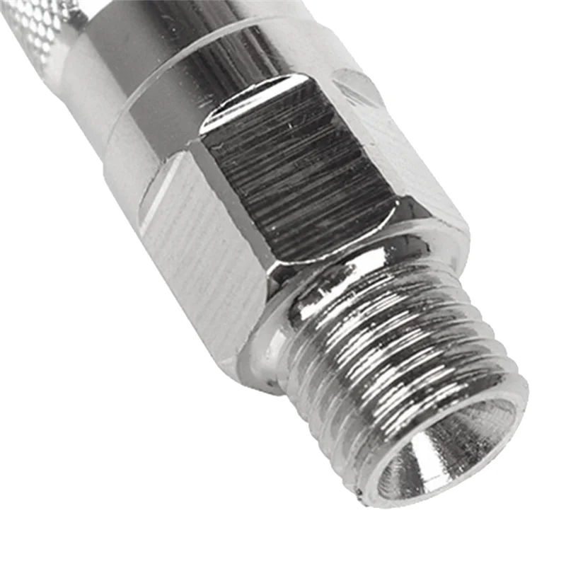 

J1UL1N Airless Spray Hose Swivel Adapter Stainless Steel Sprayer Connector Suitable For Airless High-Pressure Paint Sprayer 5Pc