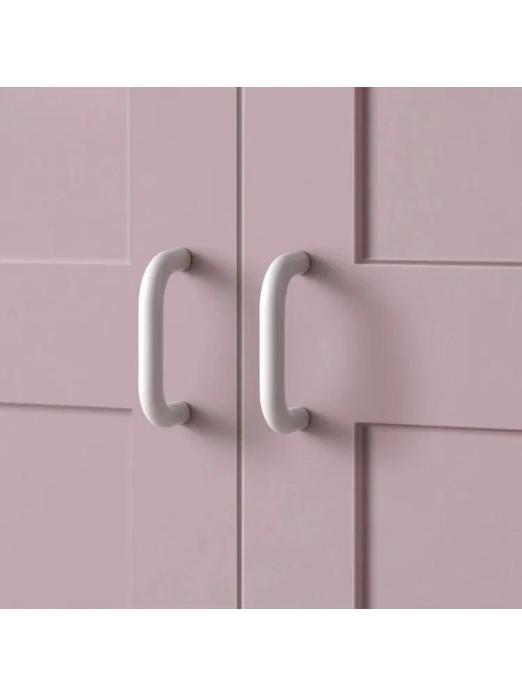 White Green Cabinet Handles Wardrobe Children's Room Cupboard Cloakroom Cabinet Door Knob Bedroom Furniture Accessories