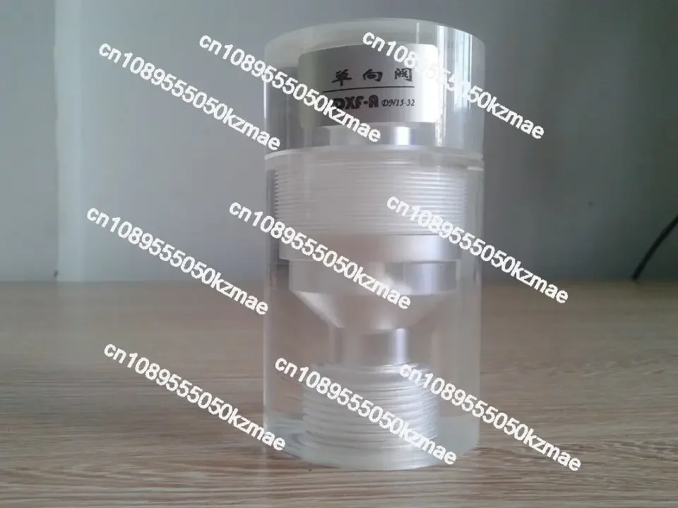 

PTFE one-way valve check valve chlorine dioxide generator accessories plexiglass material stop valve water flow