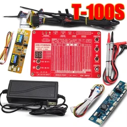 TKDMR T-100S New Panel Test Tool LED LCD Screen Tester for TV/Computer/Laptop Repair Inverter Built-in 100 Kinds Program